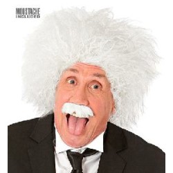 -PELUCA Y BIGOTE BLANCA
