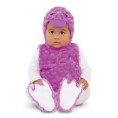 -DISFRAZ PATITO PELUCHE LILA 7-12 MESES