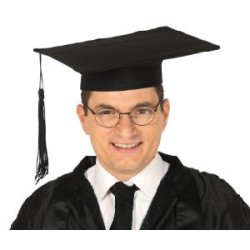 SOMBRERO ESTUDIANTE TELA