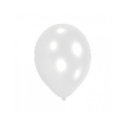 GLOBOS 90 CM METAL BLANCO M96