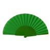 ABANICO DE MADERA COLOR VERDE ANDALUCIA 27 CM