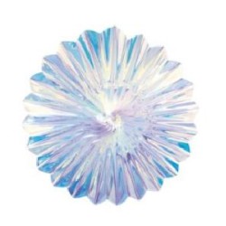 -FAROLILLO IRIDISCENTE FLEUR 20CM