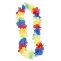 -COLLAR MULTICOLOR DE FLORES PEQUEÑAS