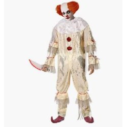 -DISFRAZ PAYASO SANGRIENTO M-L