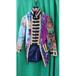 -CHAQUETA PATCHWORK MUJER S