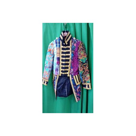 -CHAQUETA PATCHWORK MUJER S