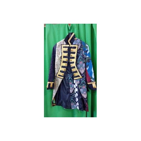 -CHAQUETA PATCHWORK MUJER S