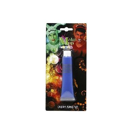 -MAQUILLAJE EN CREMA AZUL