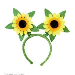 DIADEMA DE GIRASOLES