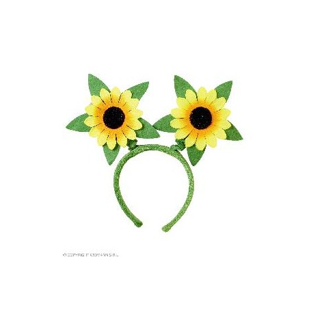 DIADEMA DE GIRASOLES