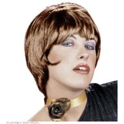 -PELUCA SEDUCTORA CORTA ROJIZA