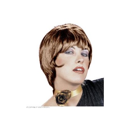 -PELUCA SEDUCTORA CORTA ROJIZA