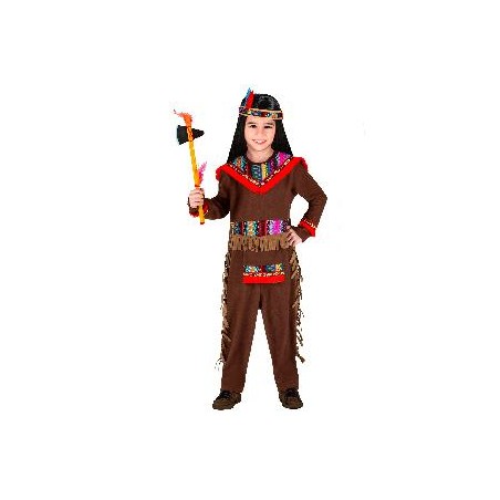-DISFRAZ INDIO NIÑO 4-5
