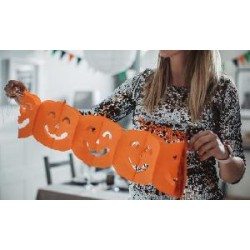 -GUIRNALDA CALABAZA 19*300CM