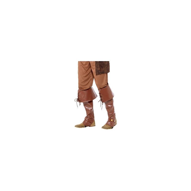 -CUBREBOTAS PIRATA MARRON