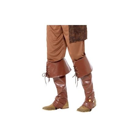 -CUBREBOTAS PIRATA MARRON