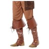 -CUBREBOTAS PIRATA MARRON