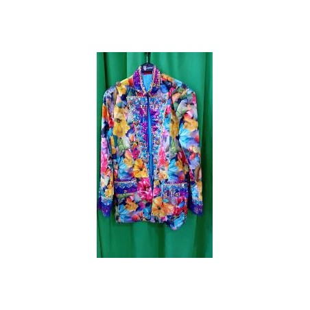 -CHAQUETA ·ESTRELLA FLORIDA L