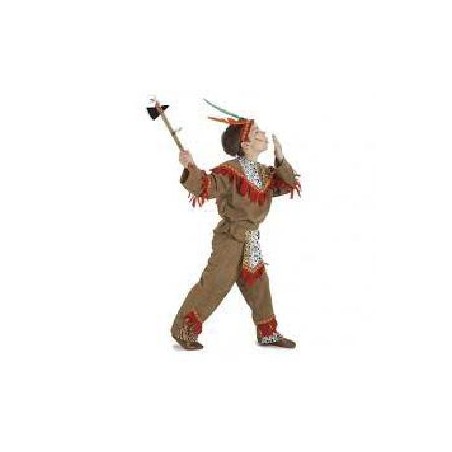 -DISFRAZ INDIO LUJO 8-10