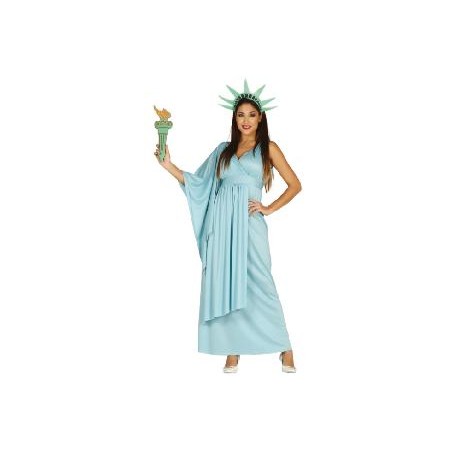 -DISFRAZ ESTATUA LIBERTAD M