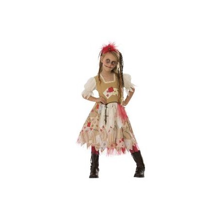-DISFRAZ MUÑECA VUDU 5-7 AÑOS