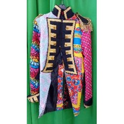 -CHAQUETA PATCHWORK S
