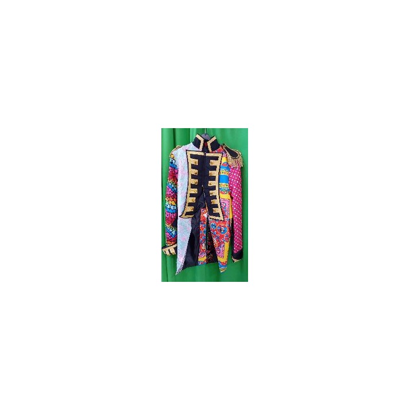-CHAQUETA PATCHWORK S
