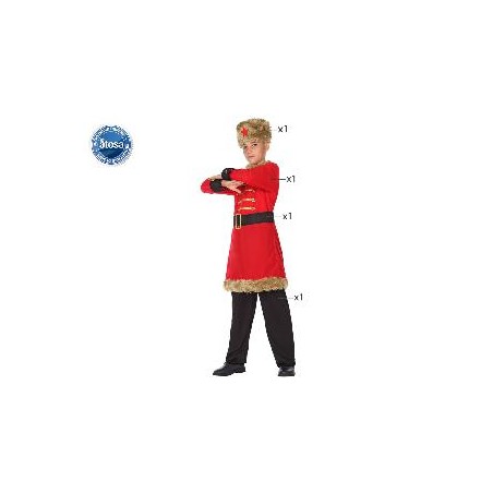 -DISFRAZ RUSO T 7-9