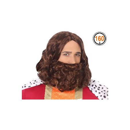-PELUCA Y BARBA CASTAÑO