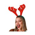 -DIADEMA RENO CASCABELES ROJO