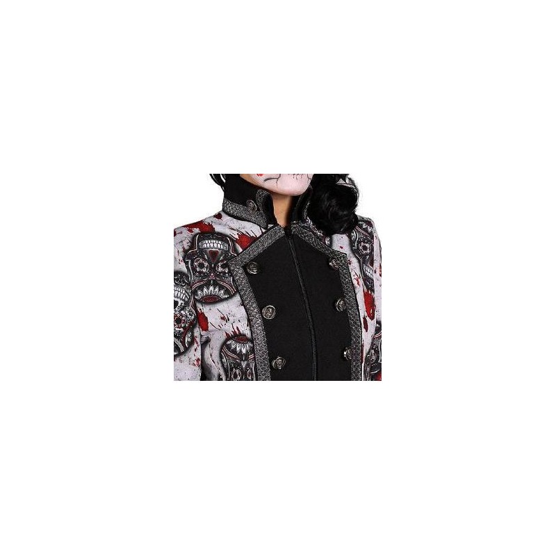 -CHAQUETA MUJER CALAVERAS M -CHAQUETA MUJER CALAVERAS M