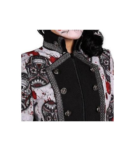 -CHAQUETA MUJER  CALAVERAS M