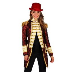 -CHAQUETA DAMA ELEGANTE ROJA S