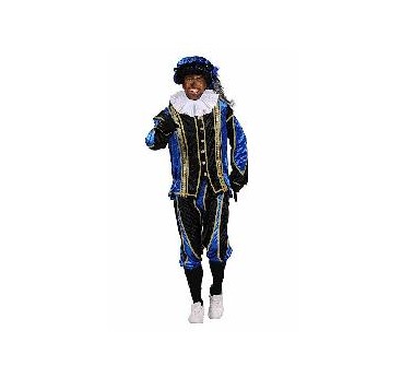 -DISFRAZ PIET AZUL CON CAPA L