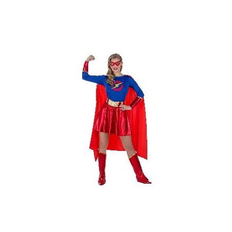 -DISFRAZ SUPER HEROINA M-L