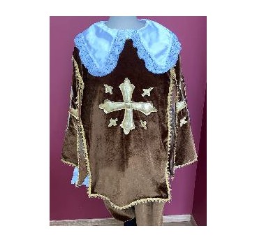 -CAPA TABARDO MOSQUETERO MARRON M
