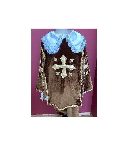 -CAPA TABARDO MOSQUETERO MARRON M