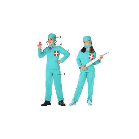 -DISFRAZ DOCTOR INFANTIL 10-12