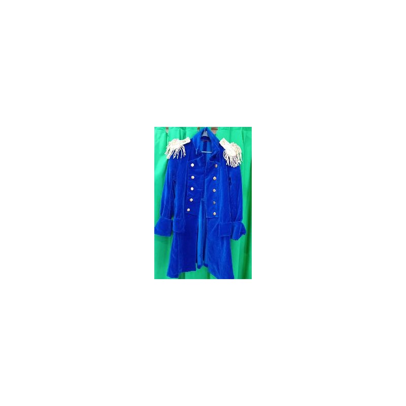 -CHAQUETA LARGA TERCIOPELO M