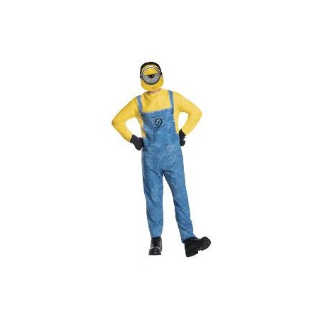 -DISFRAZ MEL MINION ADULTO M-L