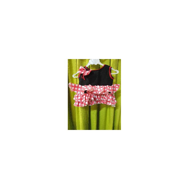 -VESTIDO FLAMENCO VOLANTES 6-9 MESES