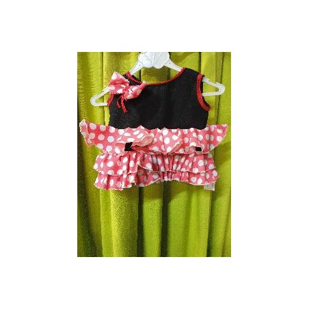 -VESTIDO FLAMENCO VOLANTES 6-9 MESES