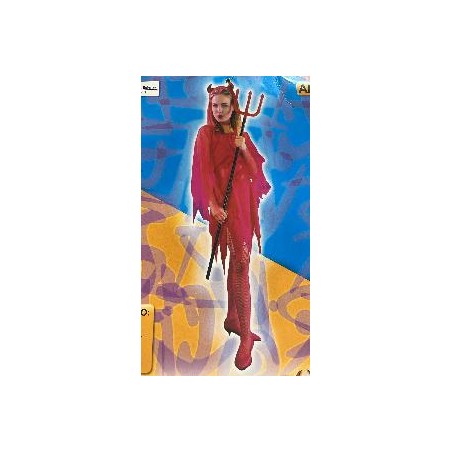 -DISFRAZ DIABLESA ROJA M-L