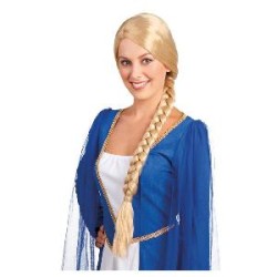 -PELUCA LADY TRENZA RUBIA