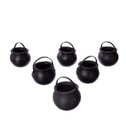 -SET MINI CALDEROS NEGROS