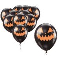 -BOLSA 10 GLOBOS NEGROS CALABAZA