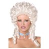 -PELUCA BARROCA BLANCA