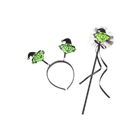 DIADEMA BRUJA TRES COLORES SURTIDOS