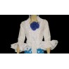 CAMISA FLAMENCA BLANCA T-52