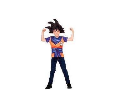 -CAMISETA GOKU 6-8 AÑOS